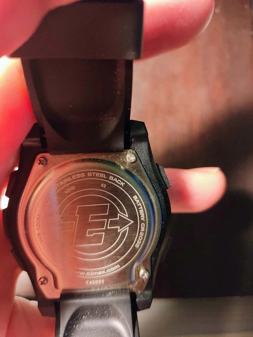 Timex Expedition Black Digital Vibration Alarm Watch